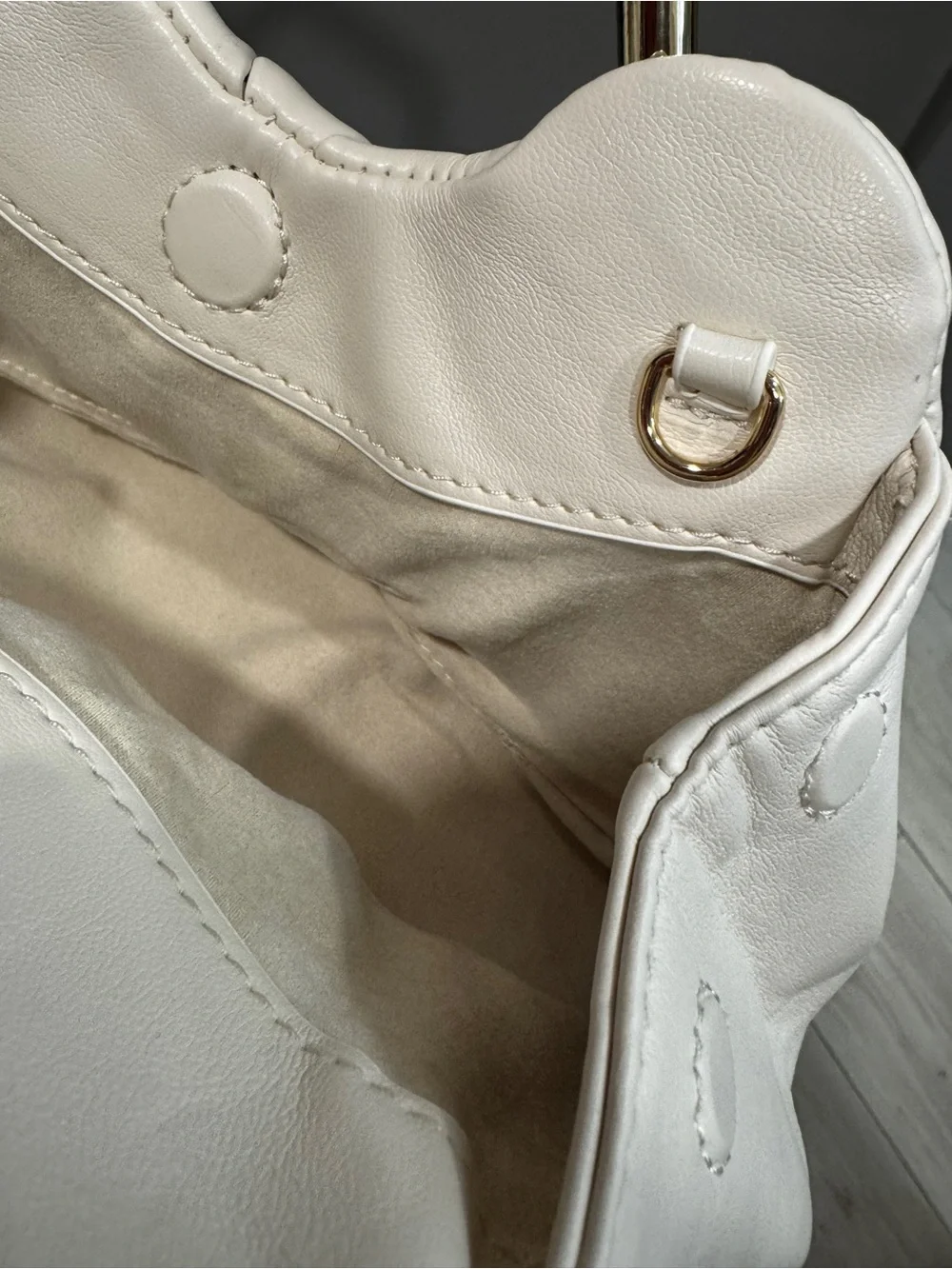 ✨ NWT Chic Deco-Inspired Vegan Leather Crossbody Clutch ✨ - Picture 6 of 7